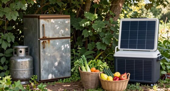 propane powered off grid cooling
