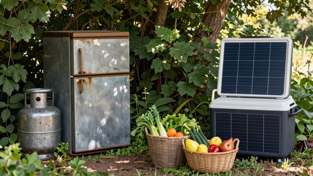 propane powered off grid cooling