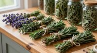 proper wild herb preservation