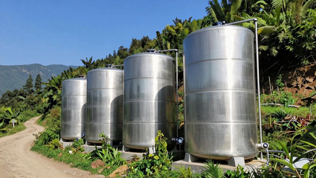 rainwater storage tank options