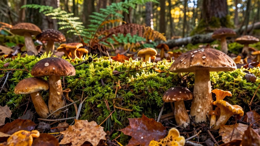 regional climate influences mushroom growth
