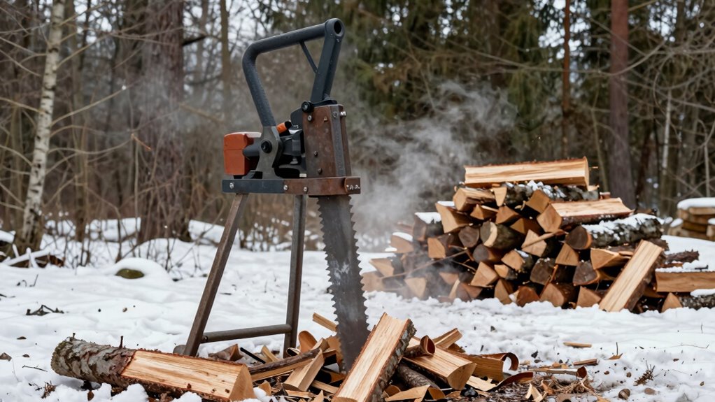 safe efficient firewood preparation