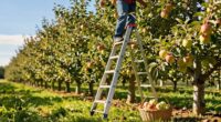 safe orchard harvesting equipment