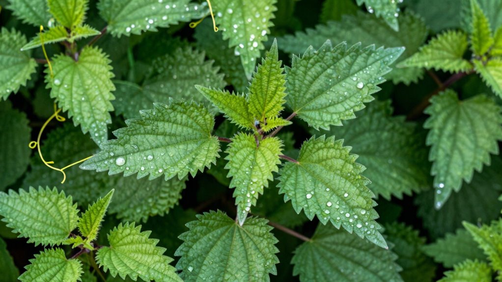 safe sustainable nettle foraging