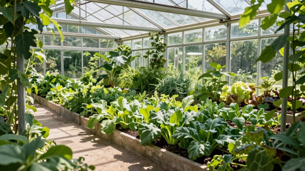 season extension with greenhouses
