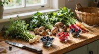 seasonal wild food planning