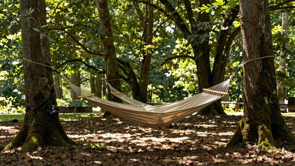 secure insulated hammock setup