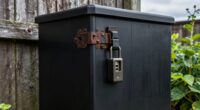 secure outdoor gear storage