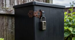 secure outdoor gear storage
