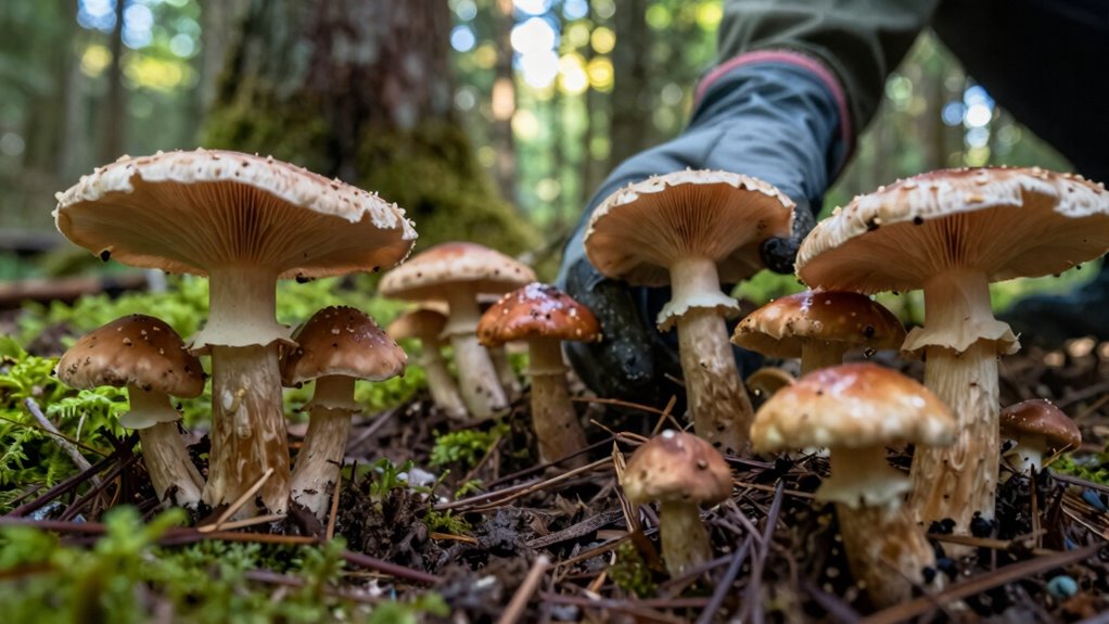 smart systematic mushroom foraging