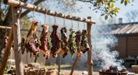 smoking outdoors preserves flavor