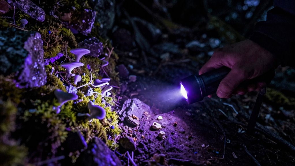 specialized uv flashlight applications