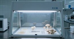 sterile mushroom lab environment