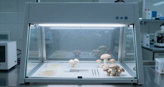 sterile mushroom lab environment