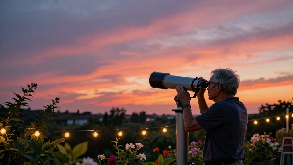 summer nights reveal insect activity