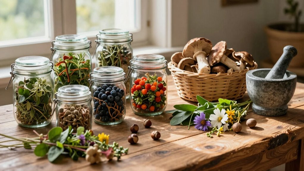 sustainable wild edible foraging