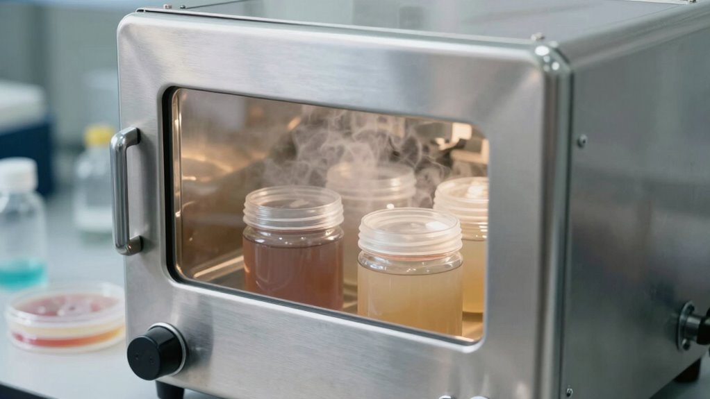 thorough sterilization prevents contamination