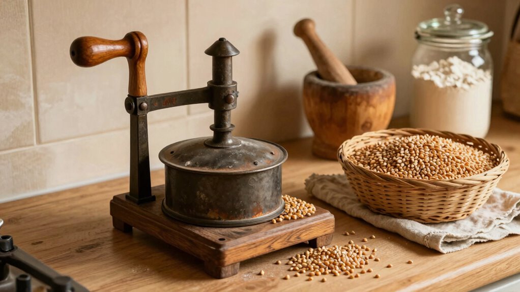 traditional and modern grain milling
