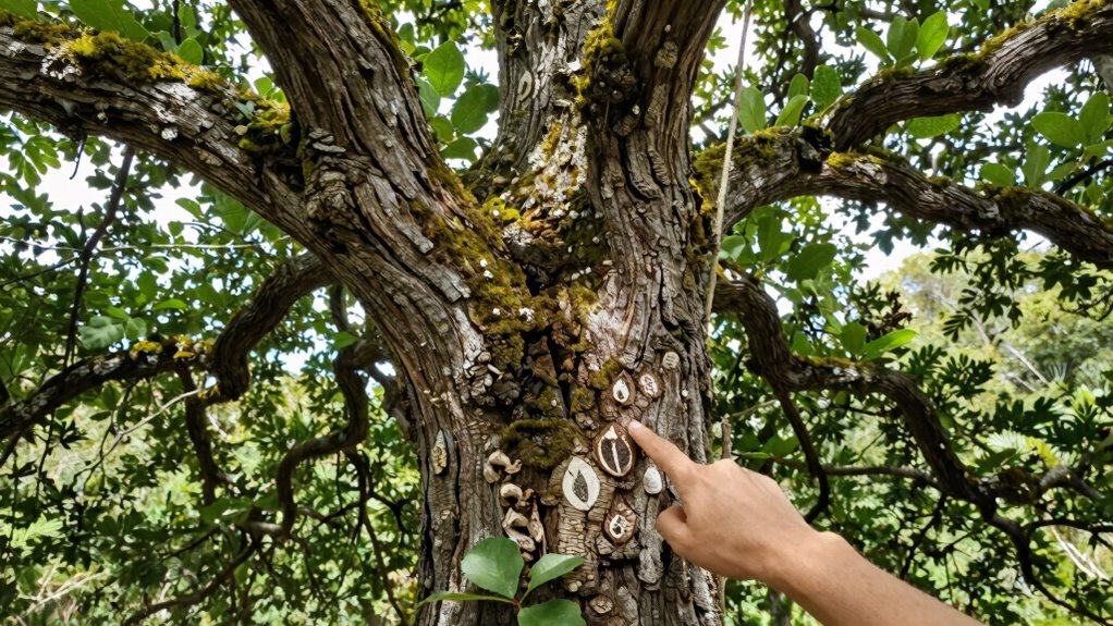 tree identification aids survival