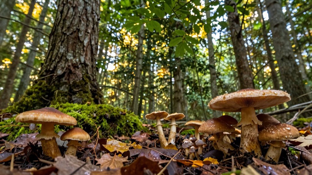 tree weather fungi relationships