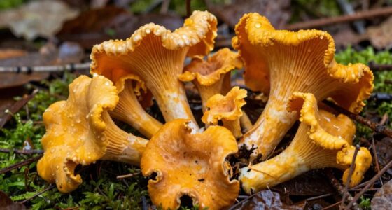 valuable delicate edible mushrooms