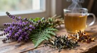 warm comforting winter teas