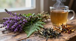 warm comforting winter teas