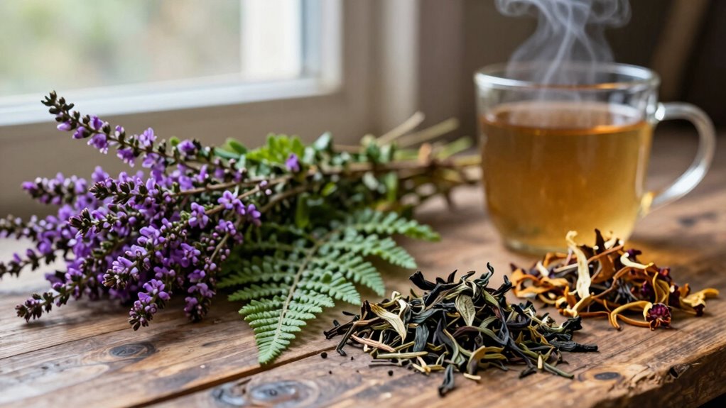 warm comforting winter teas