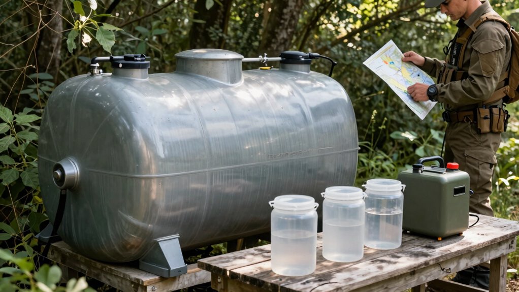 water storage and purification methods