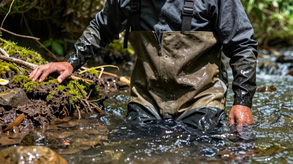 waterproof gear and safety measures