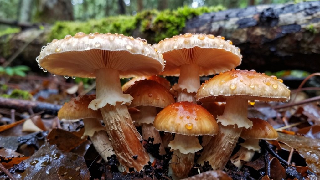 weather affects mushroom growth