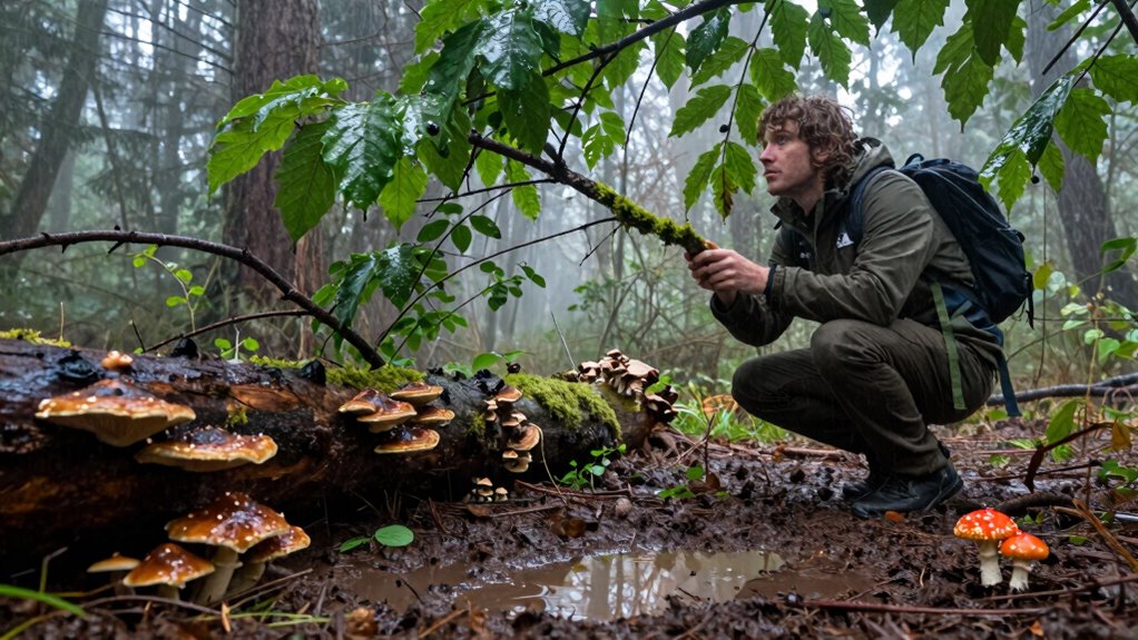 wet conditions affect foraging safety
