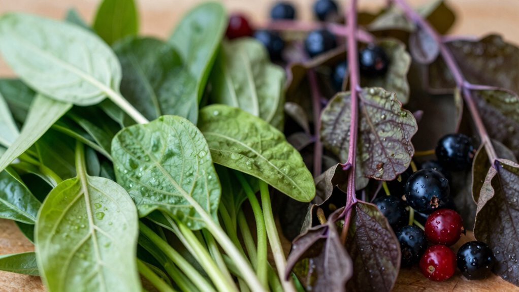 young wild foods preferred