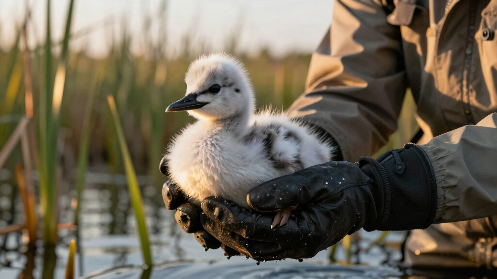 A Rare White Loon Chick Has Surfaced in Montana, and the Photos Are Stunning
