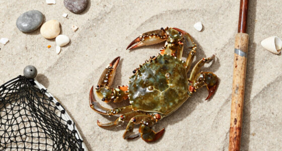 Crab Protects Mate from Fisherman in Heartwarming Clip