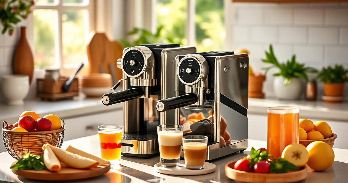 Bake the Perfect Summer Iced Espresso with Ninja Luxe Café Premier