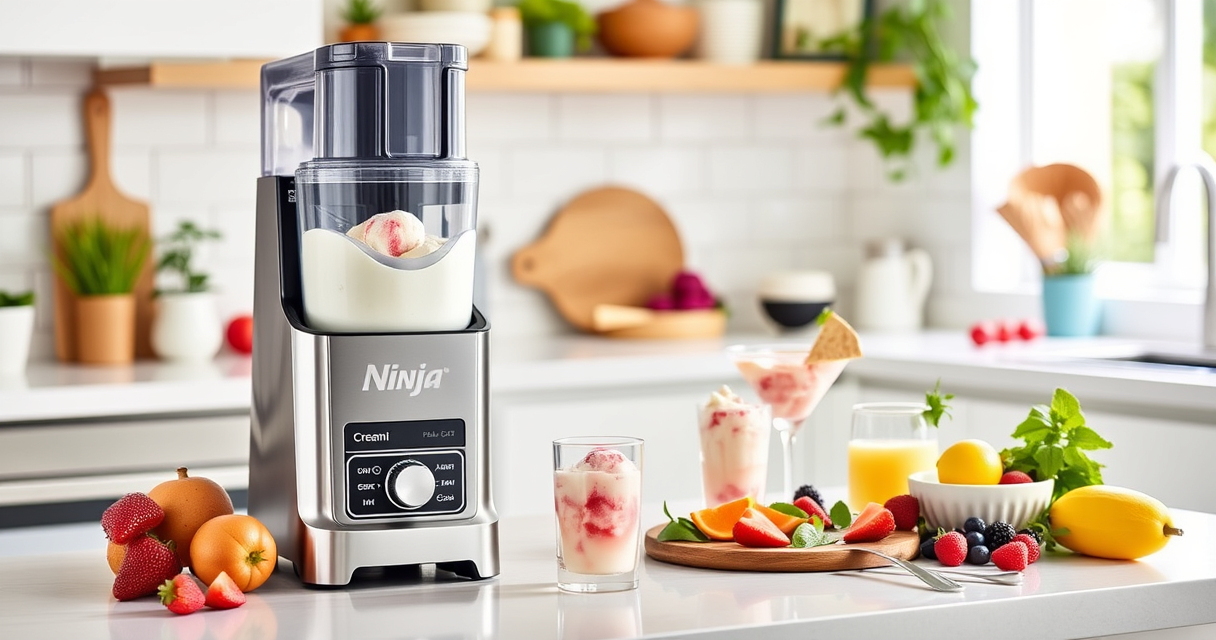 Beat the Summer Heat with Ninja CREAMi Deluxe Ice Cream Maker