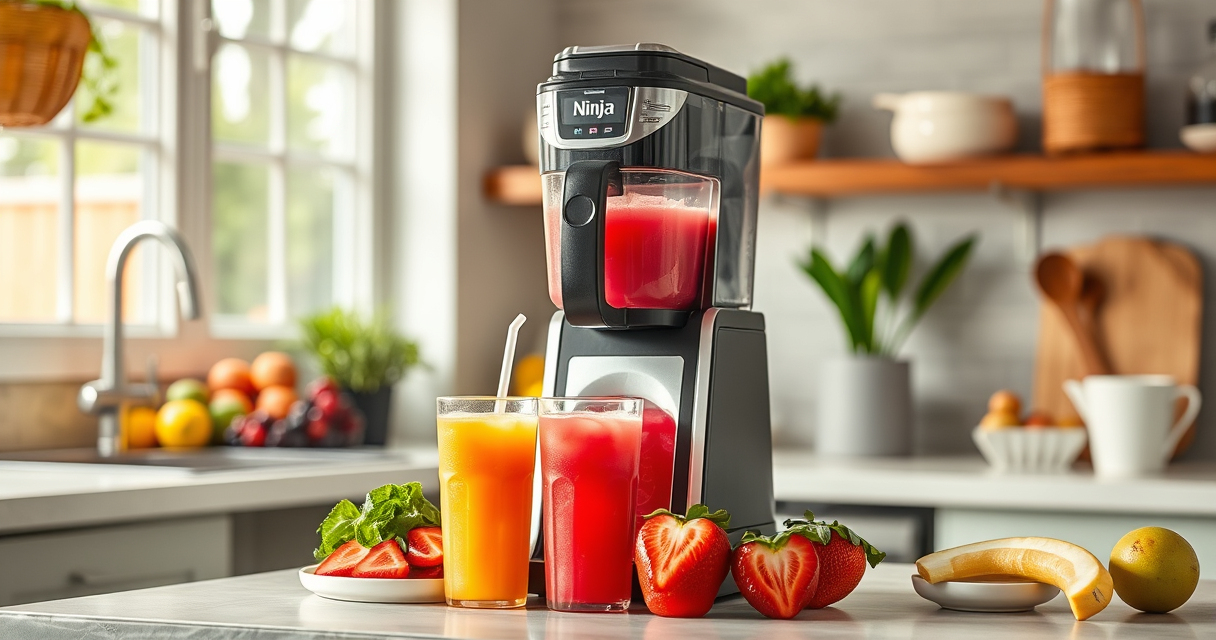 Master Summer Refreshments with the Ninja SLUSHi Frozen Drink Maker