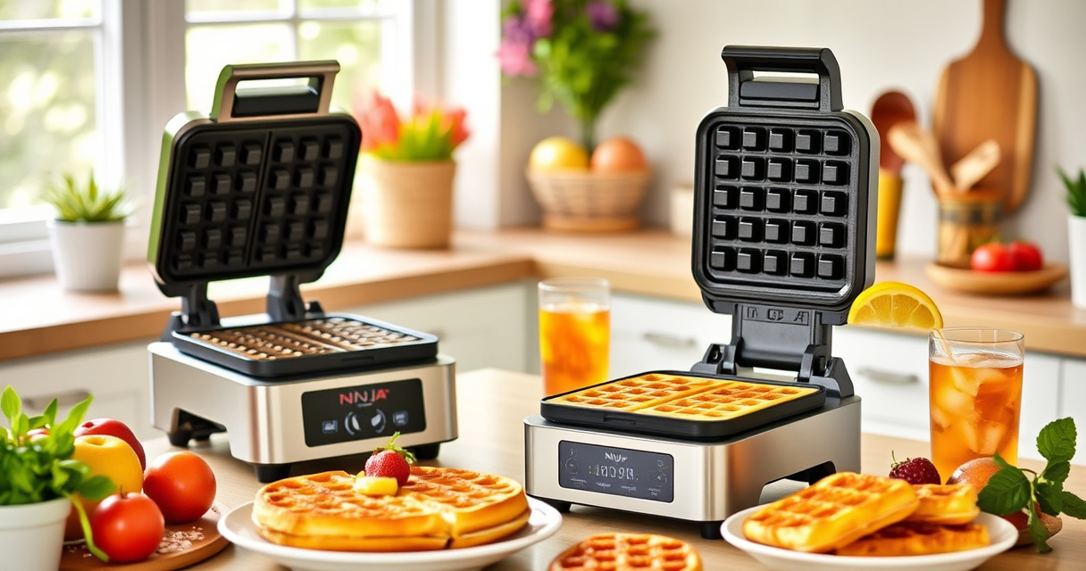 Master Summer Waffles with Ninja Belgian Waffle Maker Pro