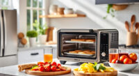 Summer Grilled Veggie Pizza with Ninja Foodi XL Pro Air Oven