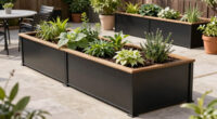 These Sleek Metal Raised Beds Can Hold Tons of Plants, Add Privacy to Patios, and Are on Sale Now for Amazon Prime Day
