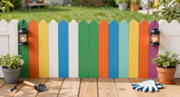 10 Dazzling DIY Ideas To Landscape Your Garden Fence And Add Style And Color To Your Yard