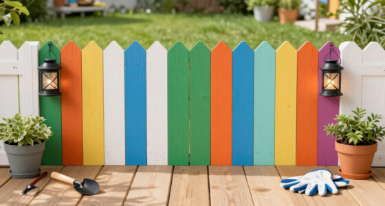 10 Dazzling DIY Ideas To Landscape Your Garden Fence And Add Style And Color To Your Yard