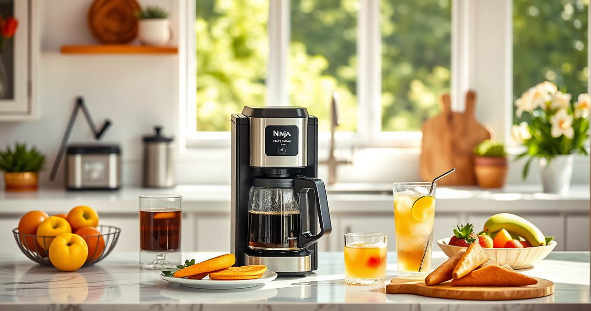 Cool Off with the Ninja Hot & Iced XL Coffee Maker: Summer Coffee Recipes
