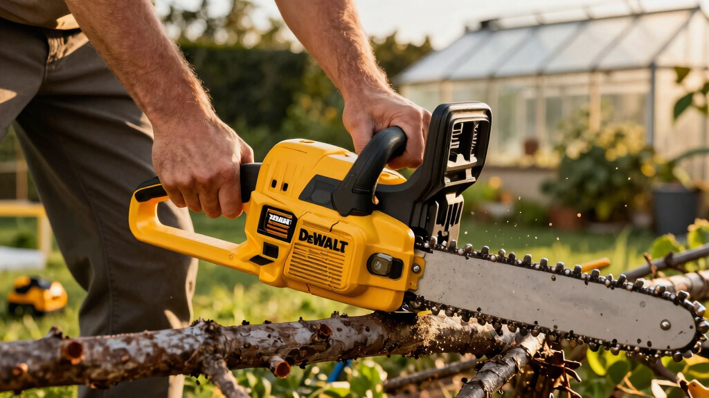 DeWalt 20V MAX 8" Brushless Chainsaw Review: Small Tool, Big Power