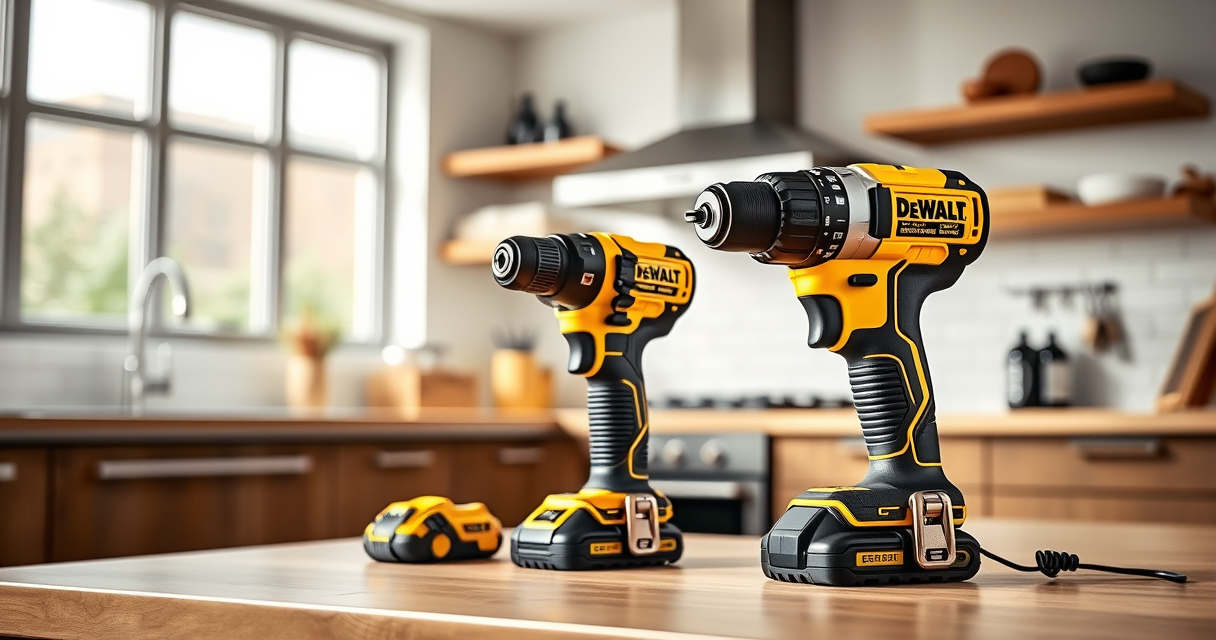 DEWALT XR Impact Driver vs DEWALT Brushless Drill: Full Comparison