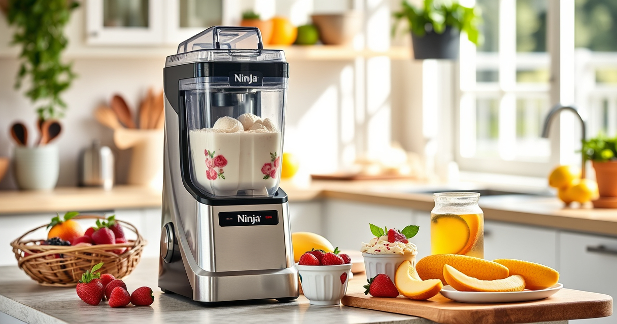 Make Summer Sweetness with Ninja NC301 CREAMi Ice Cream Maker