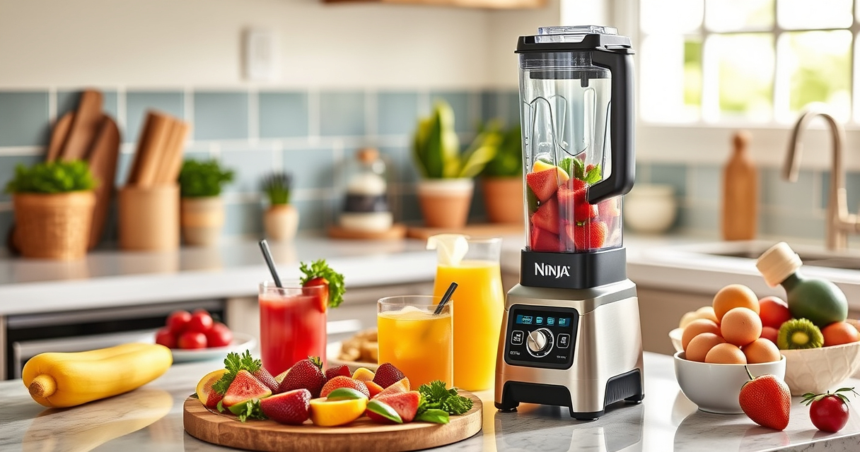 Make the Perfect Summer Smoothie with Ninja BC151EM Blast Portable Blender