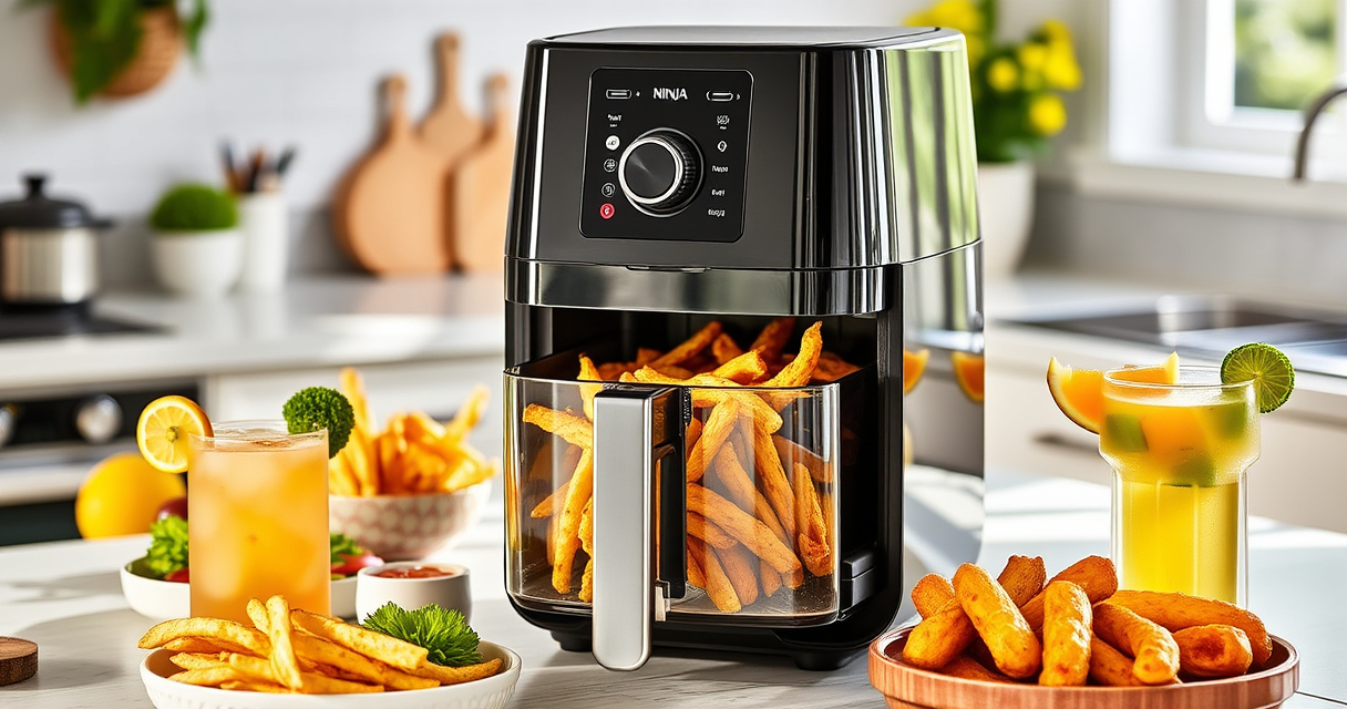 Master Summer Grilling with Ninja Crispi Pro Glass Air Fryer