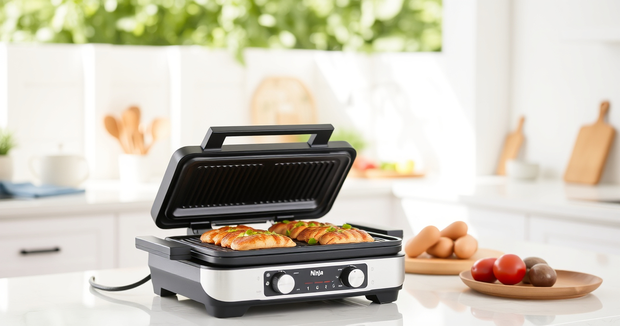 Ninja Foodi Pro 5-in-1 Indoor Grill: Summer Grilling Made Easy